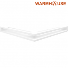 Решетка вентиляционная угловая Luft 560*560*60mm (белая)