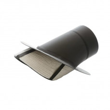 Переход на керамику 45° дымоходный со шнуром сталь DC01 (2mm) Darco