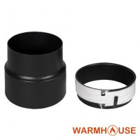 Переход на керамику дымоходный со шнуром сталь DC01 (2mm) Parkanex/Stahl System