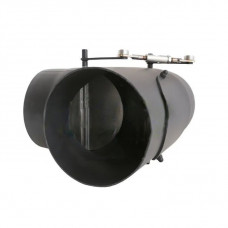 Тройник с двойным шиберным механизмом 90° сталь DC01 (2mm) Darco