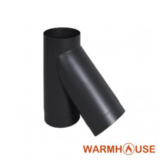 Трійник димохідний 45° сталь DC01 (2mm) Darco