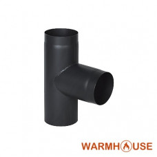 Трійник димохідний 90° сталь DC01 (2mm) Darco