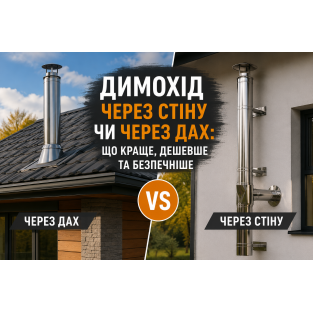 Дымоход через стену или через крышу: какой вариант лучше выбрать
