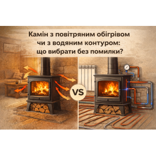Камин с воздушным обогревом или камин с водяным контуром: что выбрать без ошибки